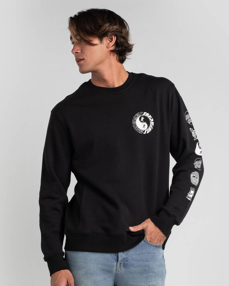 Santa Cruz Screaming Yang Crew Sweatshirt for Mens