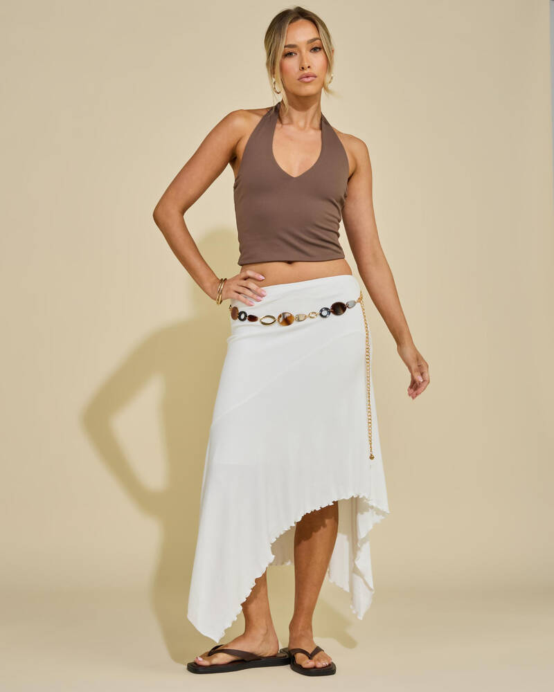 Mooloola Mallorca Midi Skirt for Womens