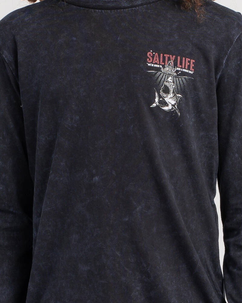 Salty Life Boys' Apex Long Sleeve T-Shirt for Mens