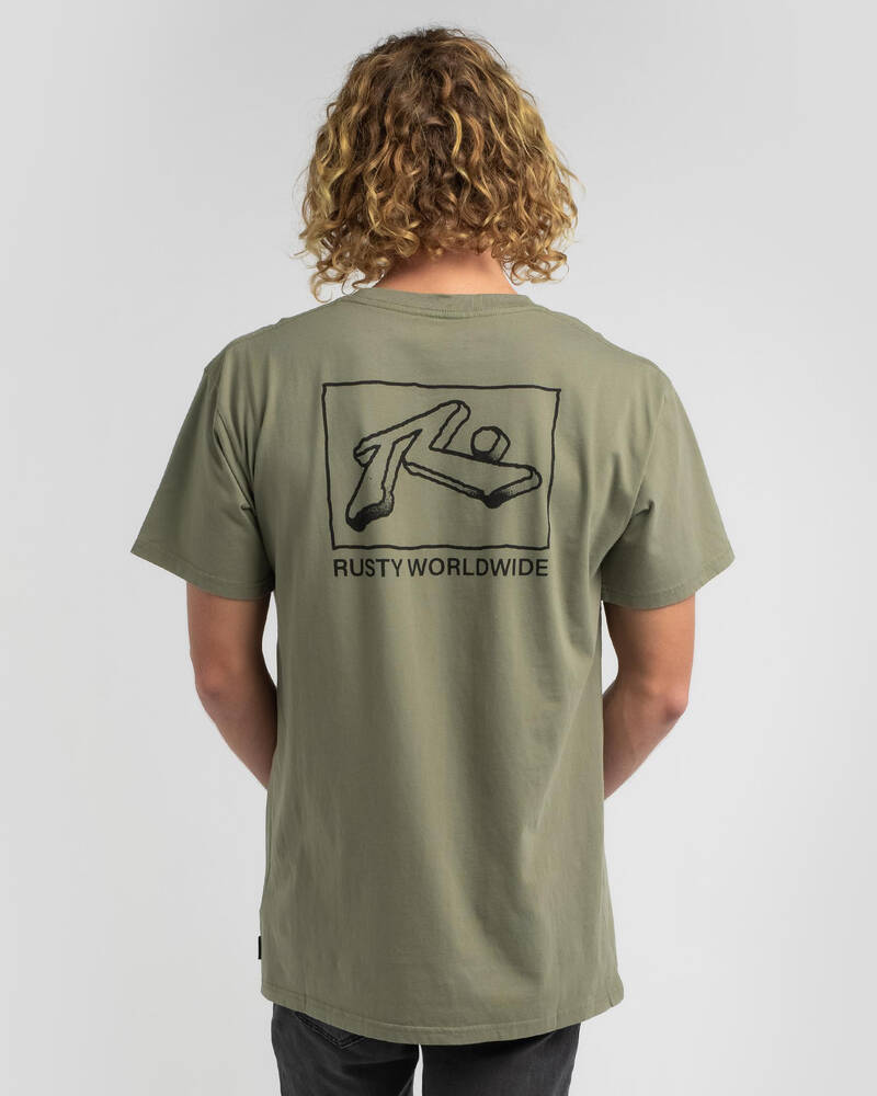 Rusty Handy T-Shirt for Mens