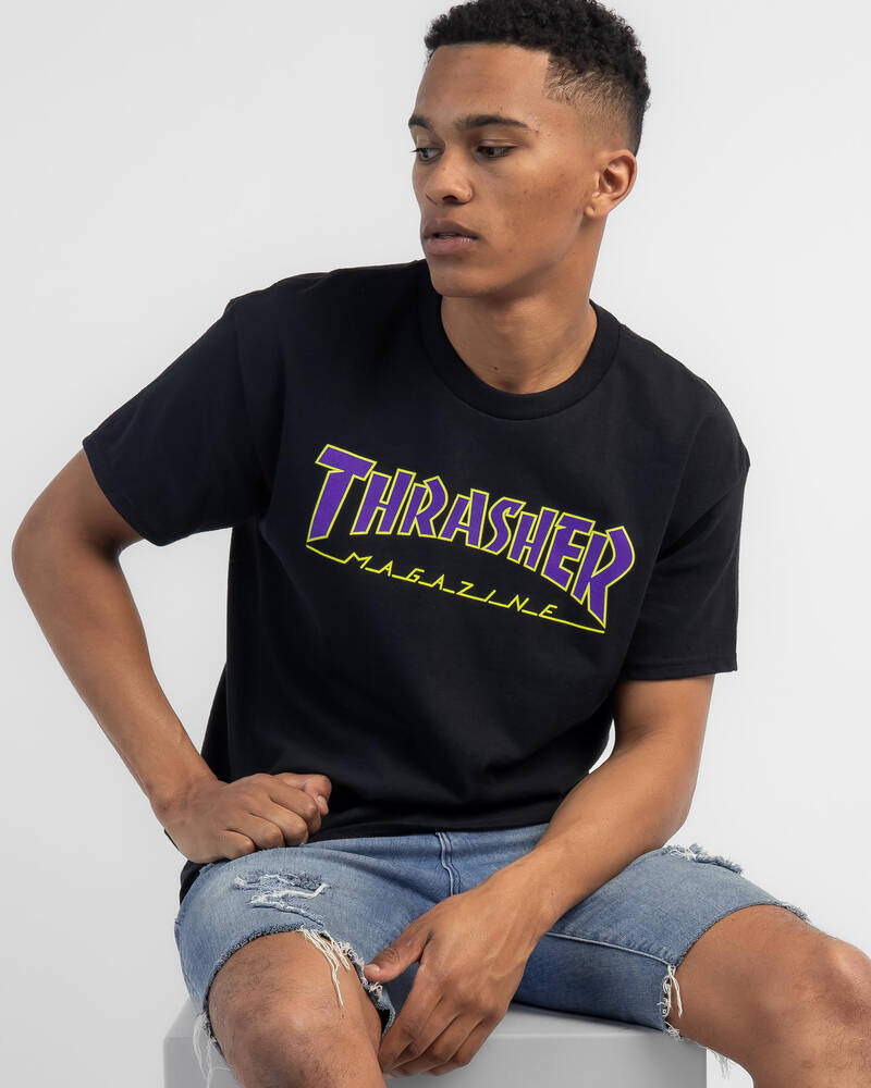 Thrasher Outlined T-Shirt for Mens