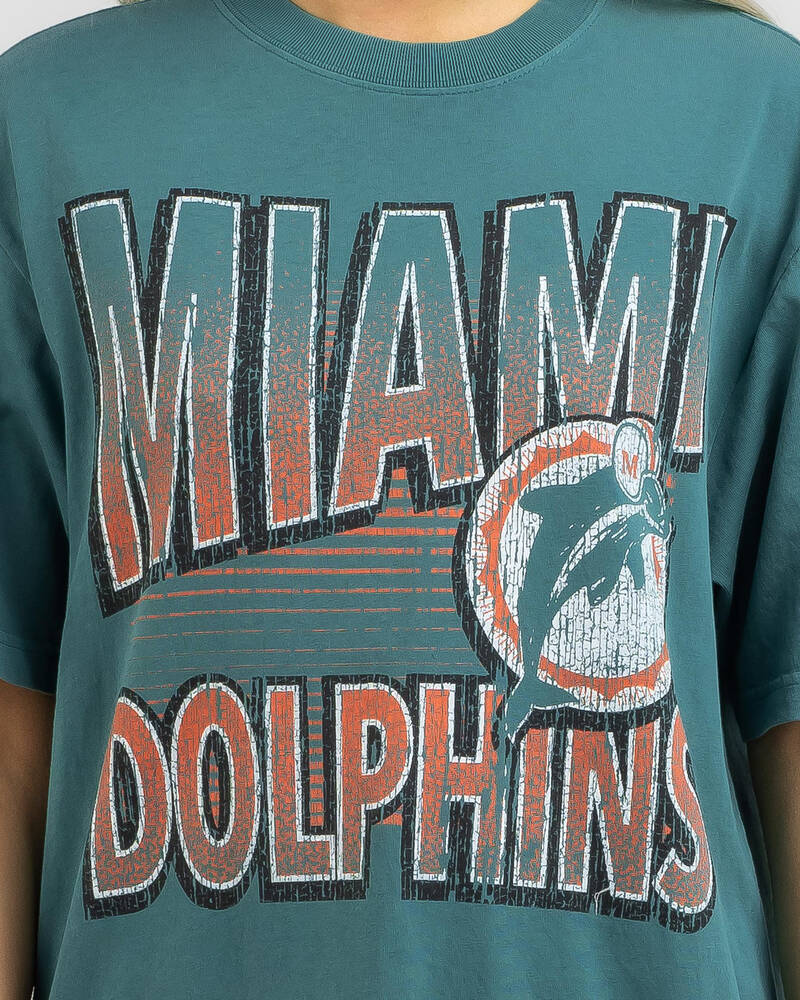 Mitchell & Ness Inline Stack T-Shirt for Womens