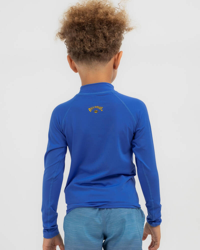 Billabong Toddlers' Groms Straya Long Sleeve Wet Shirt for Mens