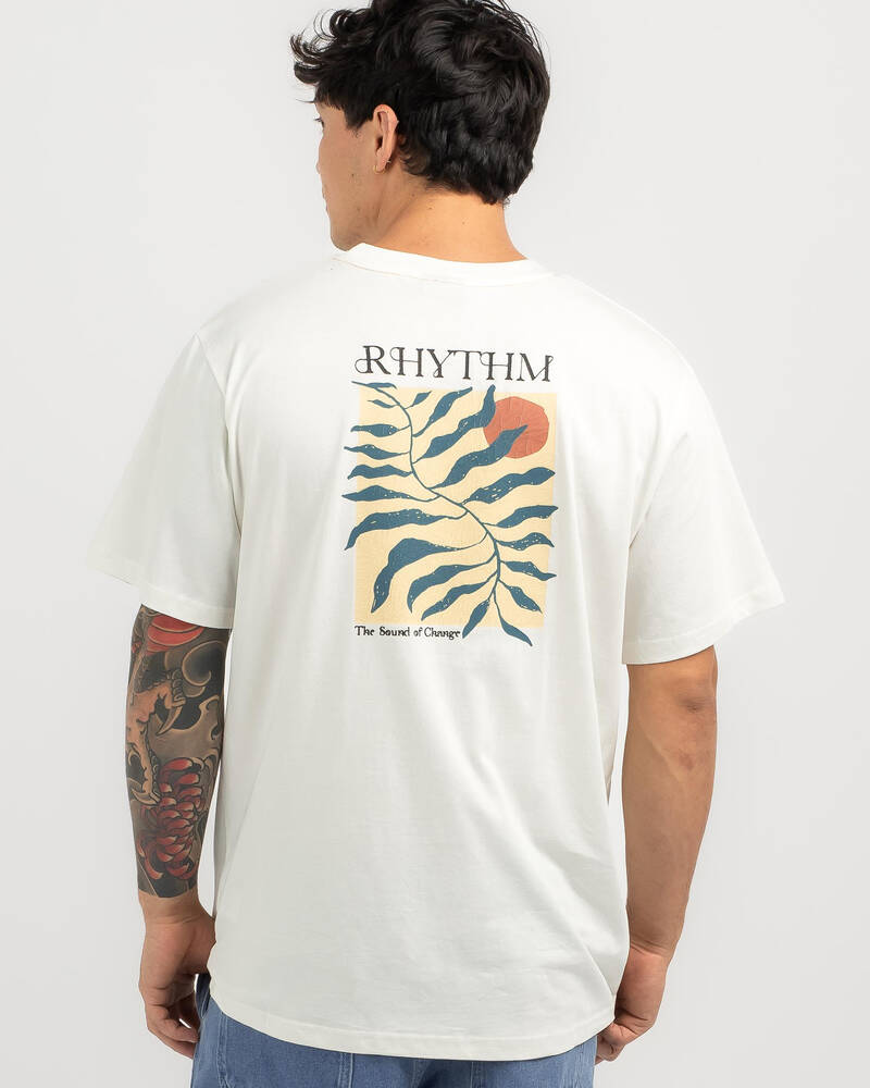 Rhythm Fern Vintage T-Shirt for Mens