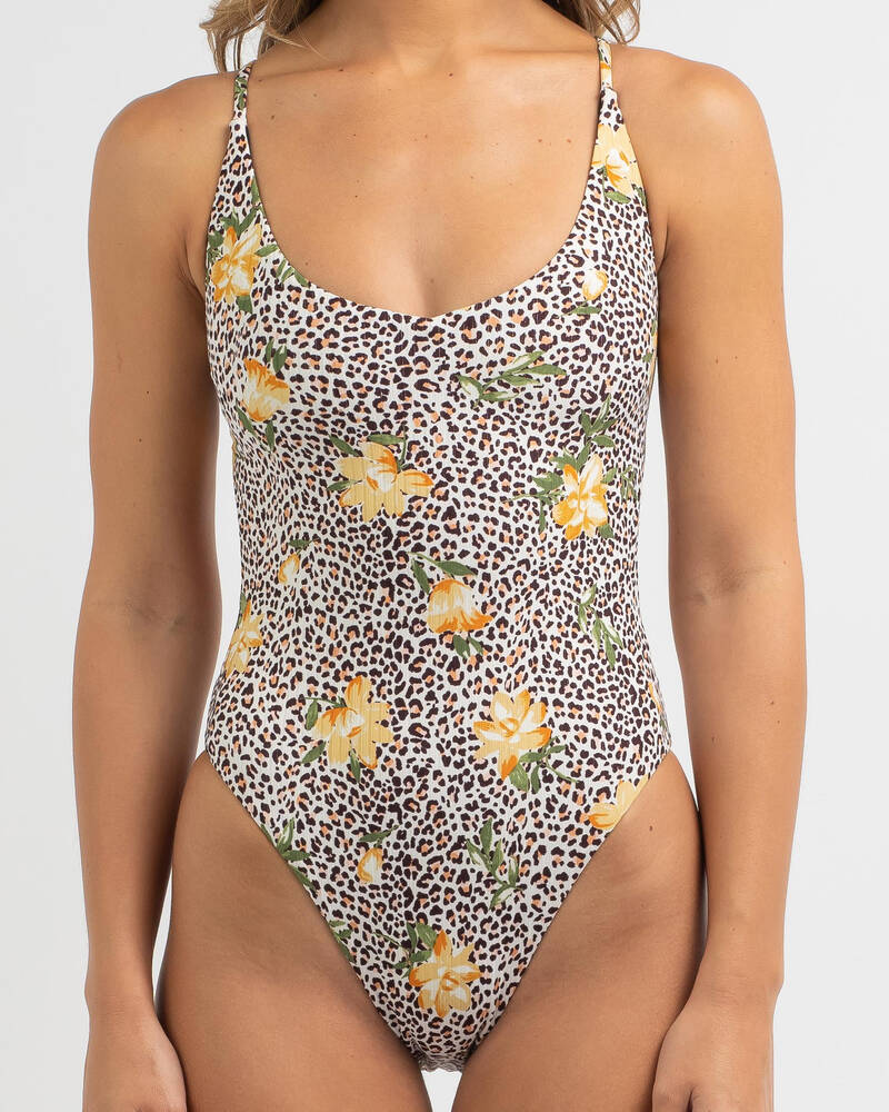 Hurley Jungle Cat One Piece Swimsuit for Womens