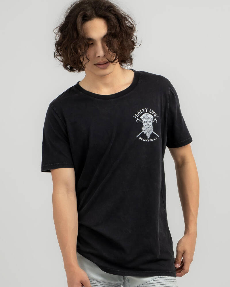 Salty Life Marauder T-Shirt for Mens