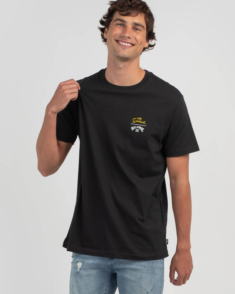 Billabong Simpsons Family Couch T-Shirt for Mens