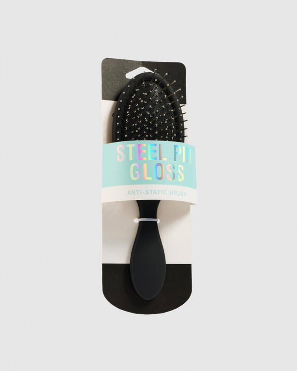 Get It Now Black Padded Hair Brush for Womens