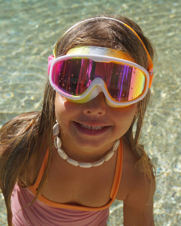 Kids Poppy The Peach Swim Mask