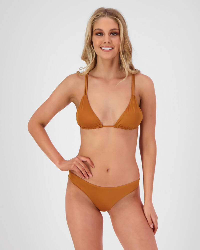 RVCA Solid Bikini Top for Womens
