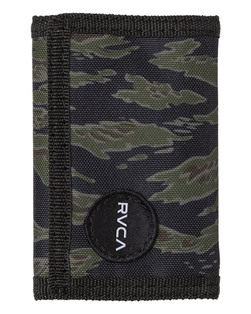 RVCA Print Trifold Wallet for Mens
