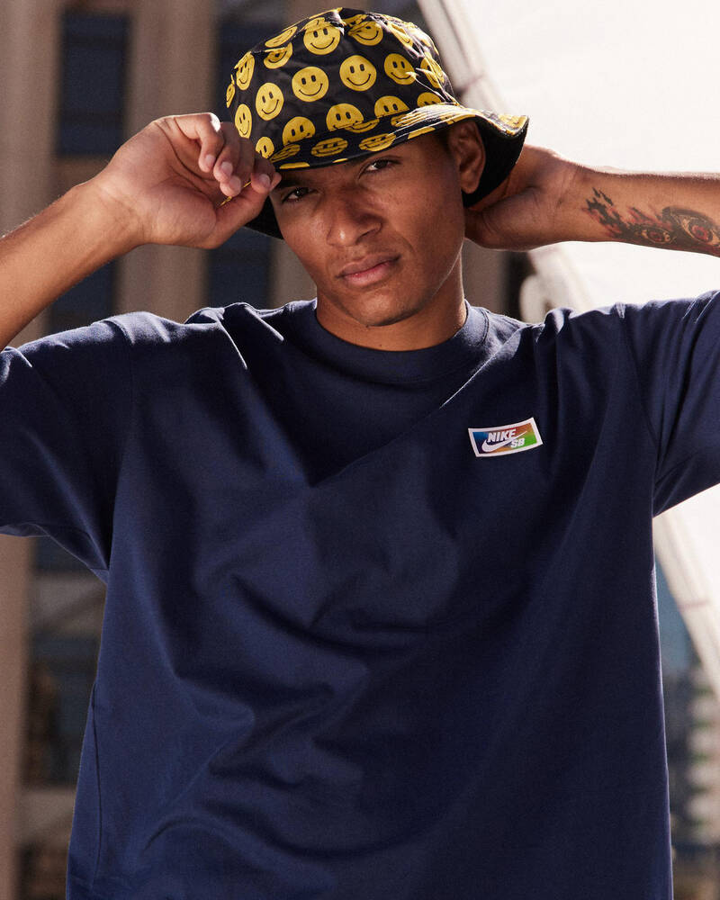 Lucid Smiley Bucket Hat for Mens