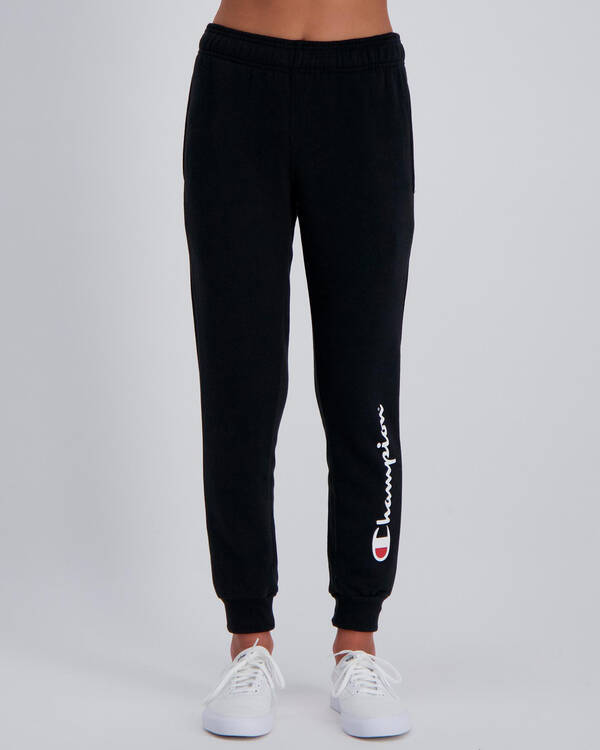 Champion Girls' Logo Track Pants for Womens