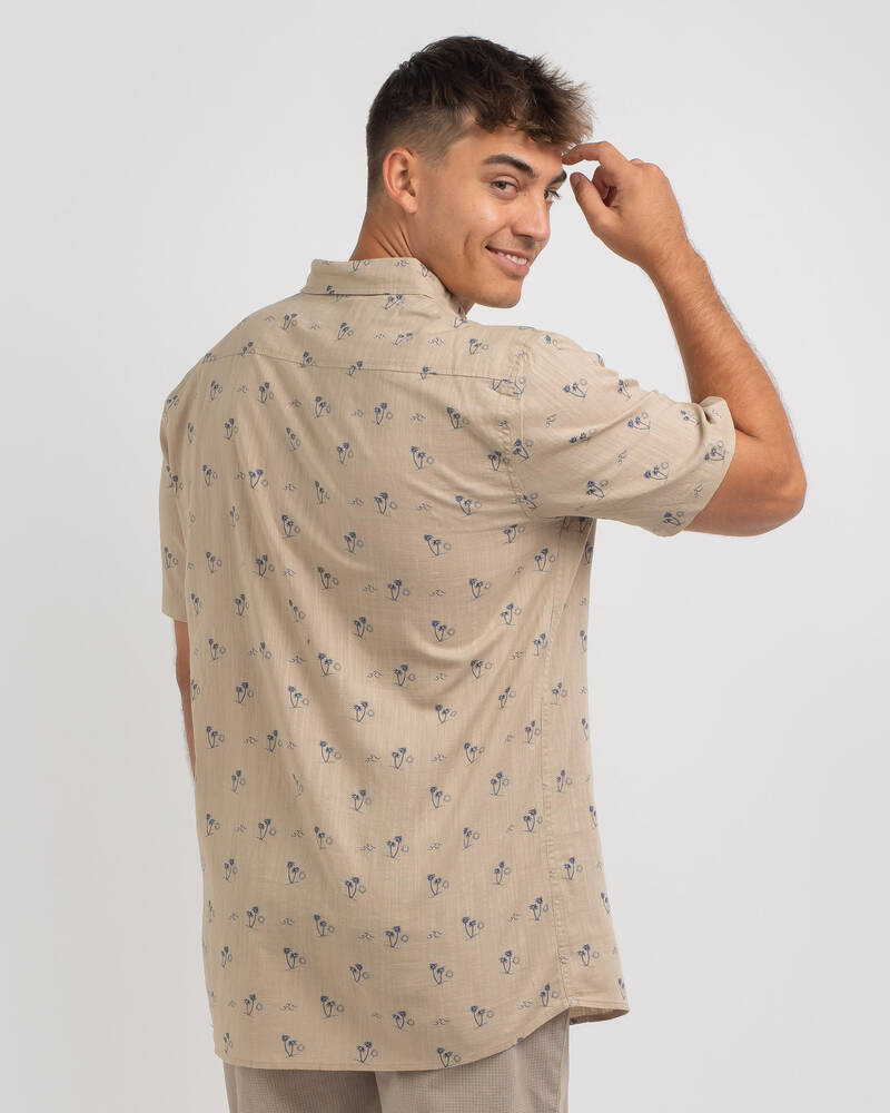 Lucid Stranded Short Sleeve Shirt for Mens