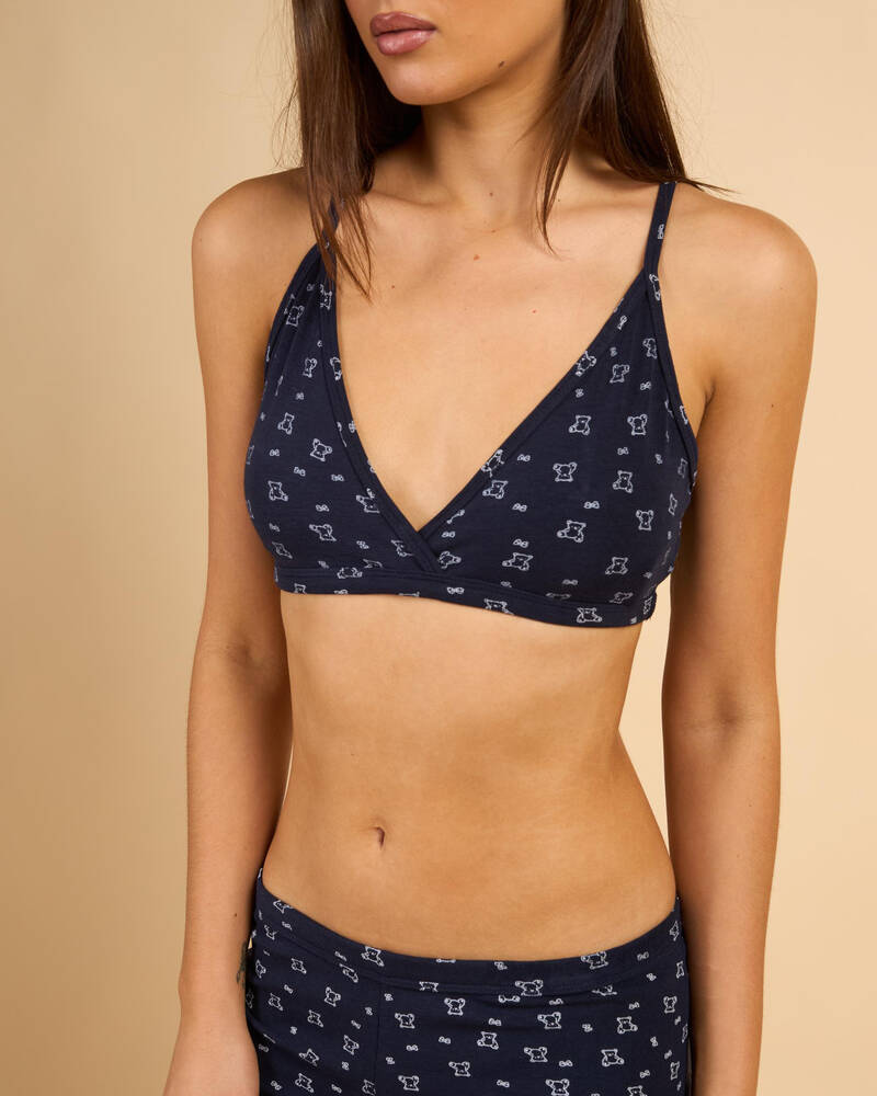 Malibu Lounge Yogi Bear Bralette for Womens