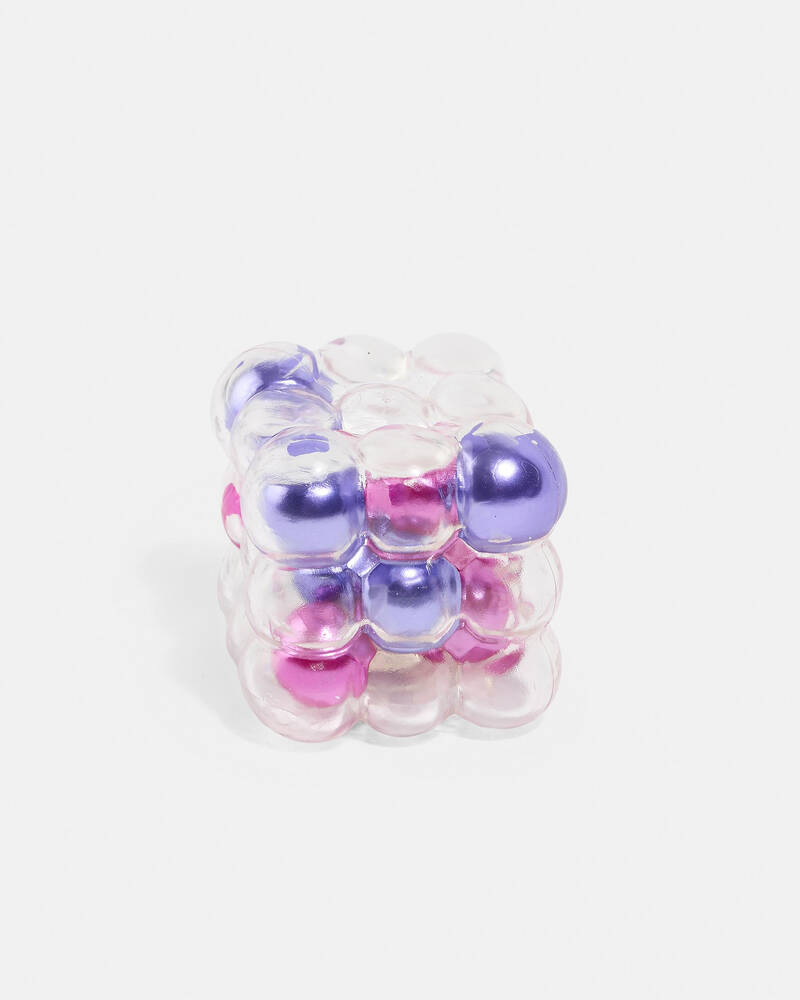 Get It Now Pearl Cube Squishy Fidget Toy for Unisex