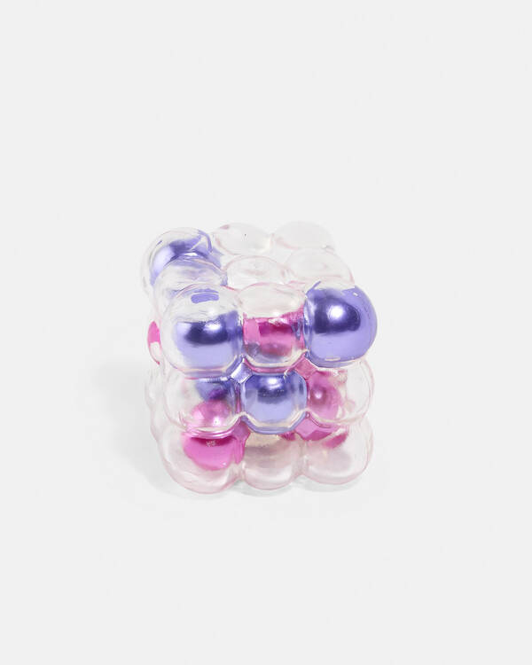 Get It Now Pearl Cube Squishy Fidget Toy for Unisex