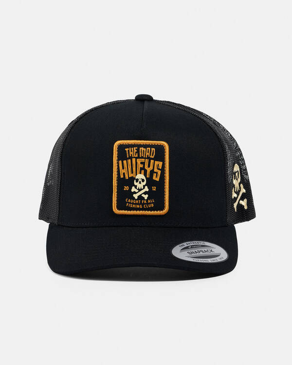 Caught FK Skull Twill Trucker Cap