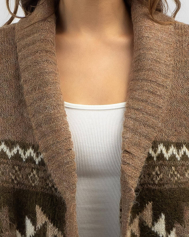 Volcom Aw Peow Knit Cardigan for Womens