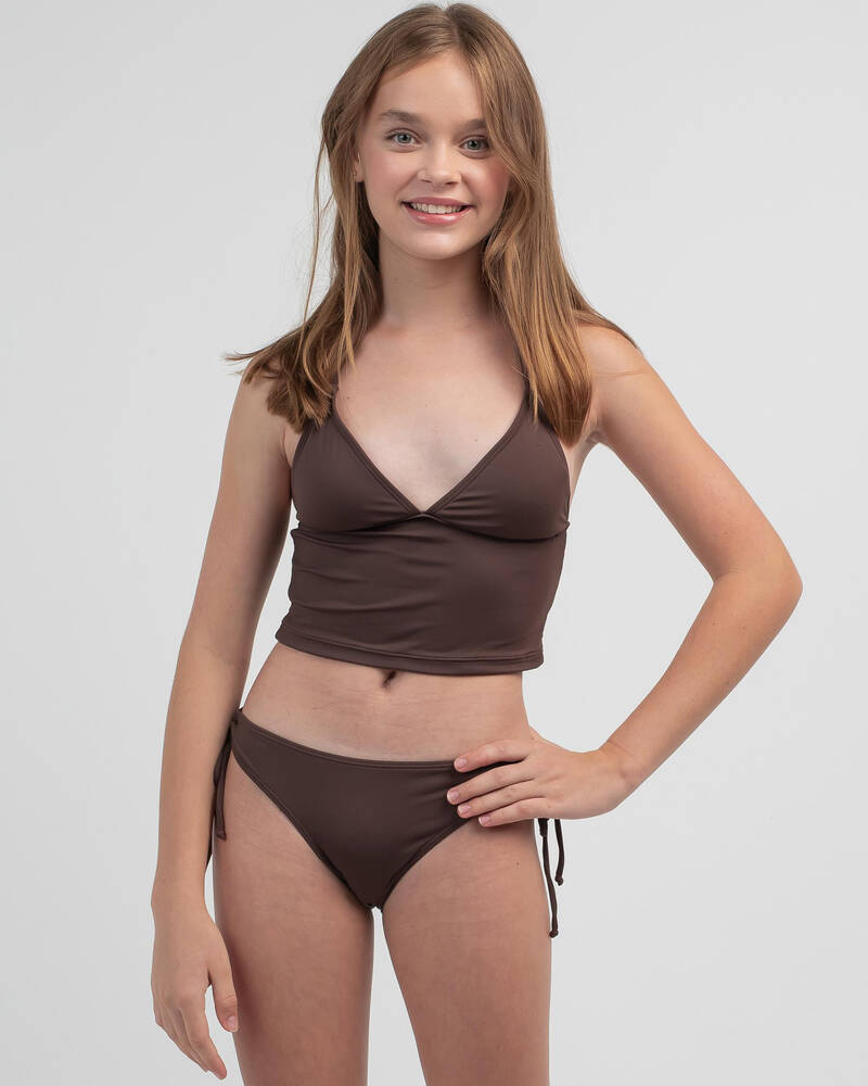 Topanga Girls' Laney Long Triangle Bikini Set for Womens