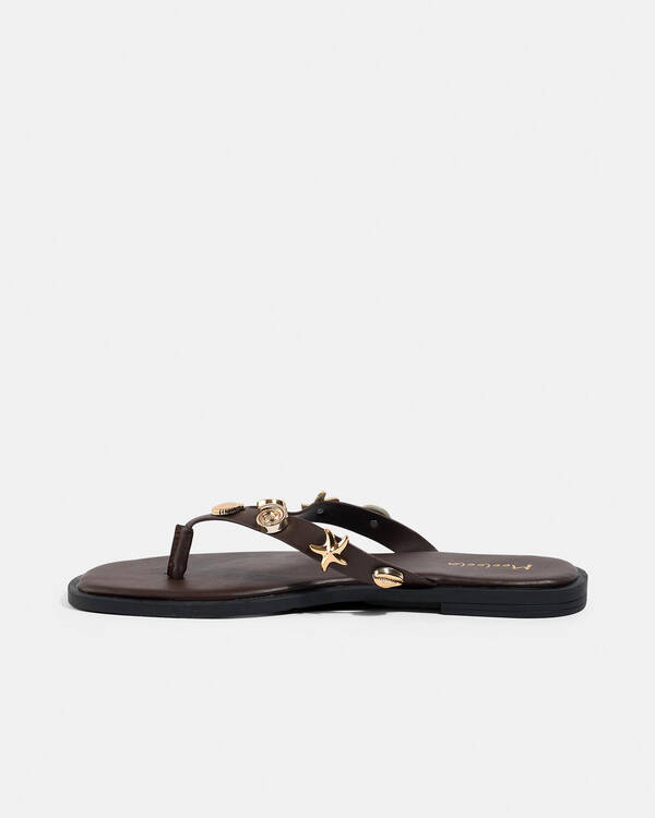 Mooloola Koa Thong Sandals for Womens