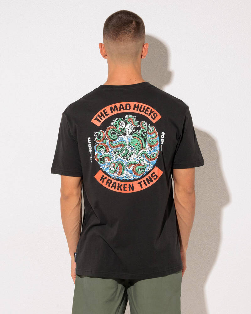 The Mad Hueys Tins Kraken T-Shirt for Mens