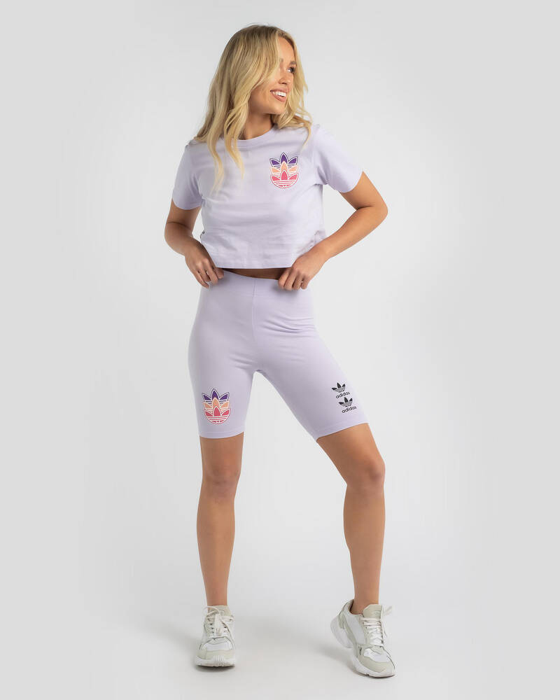 adidas Adi Trefoil Bike Shorts for Womens