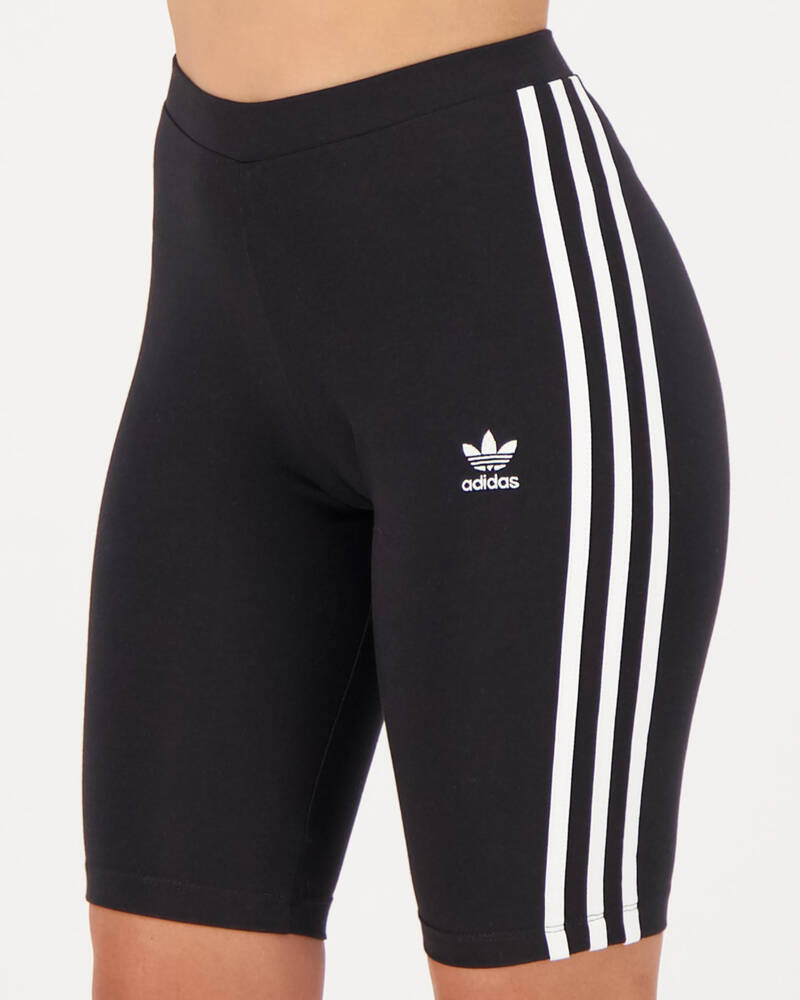 adidas 3 Stripe Bike Shorts for Womens