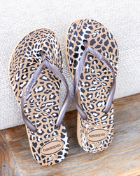 Havaianas Slim Animal Thongs for Womens image number null
