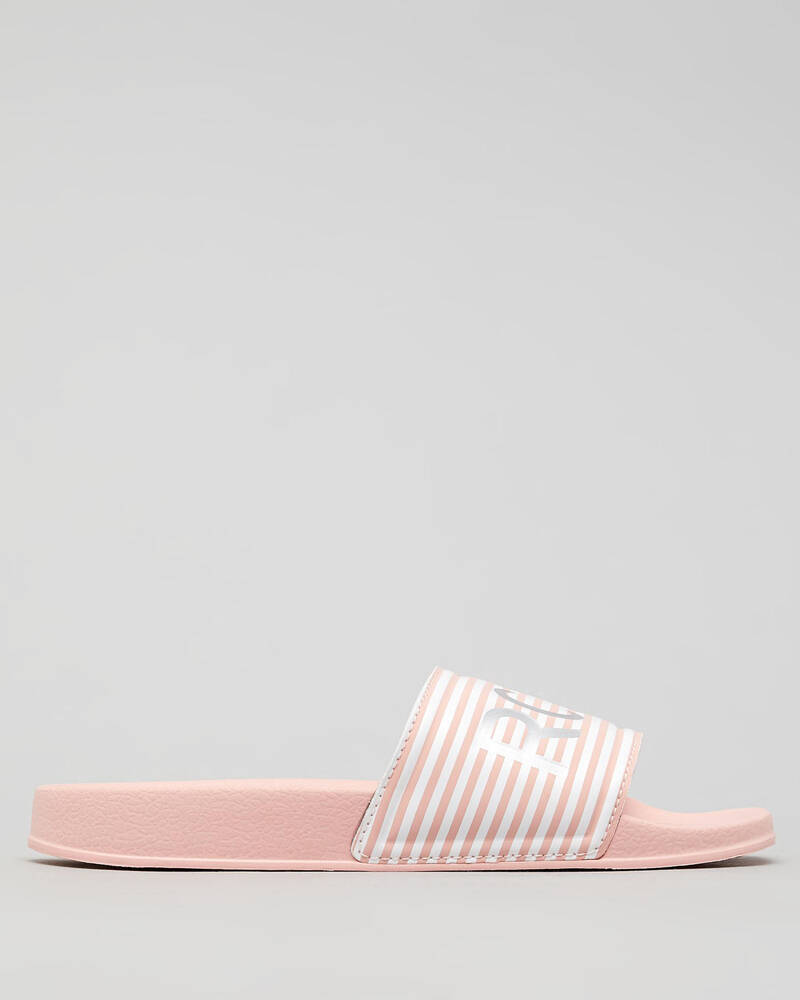 Roxy Girls' Roxy Slippy Slide Sandals for Womens