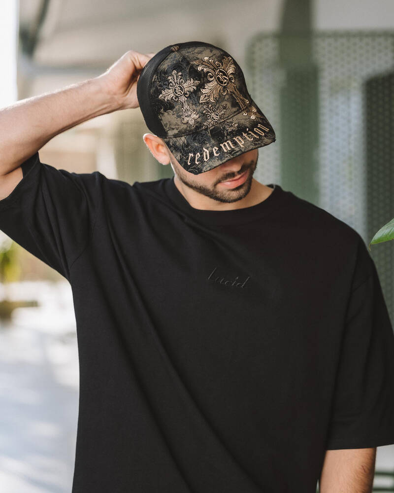 Redemption Rosary Trucker Cap for Mens
