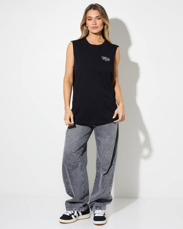 Unit Foundation Muscle Tank Top for Womens