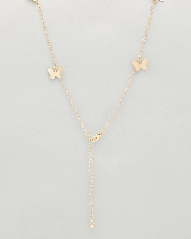 Karyn In LA Butterfly Necklace for Womens