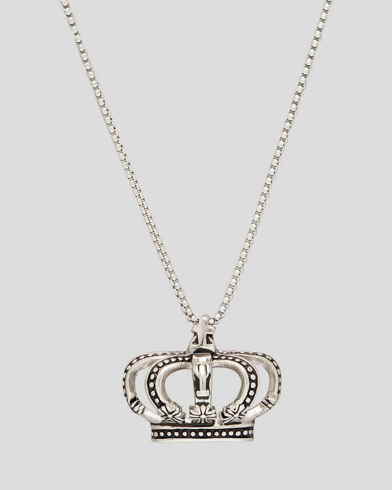 REPUBLIK Crown Necklace for Mens