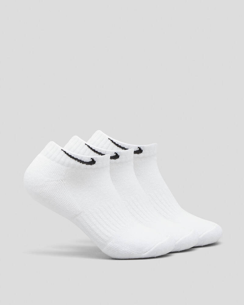 Nike Everyday Cushion Low Socks 3 Pack for Mens