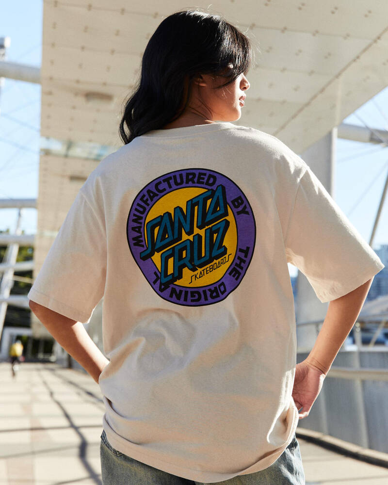 Santa Cruz MFG Dot Retro T-Shirt for Womens