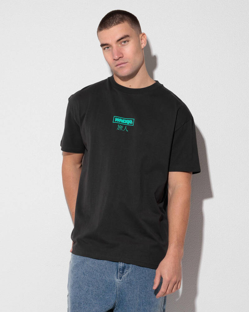 Wndrr Shodo Box Fit T-Shirt for Mens