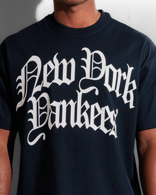 New Era New York Yankees Varsity Press T-Shirt for Mens