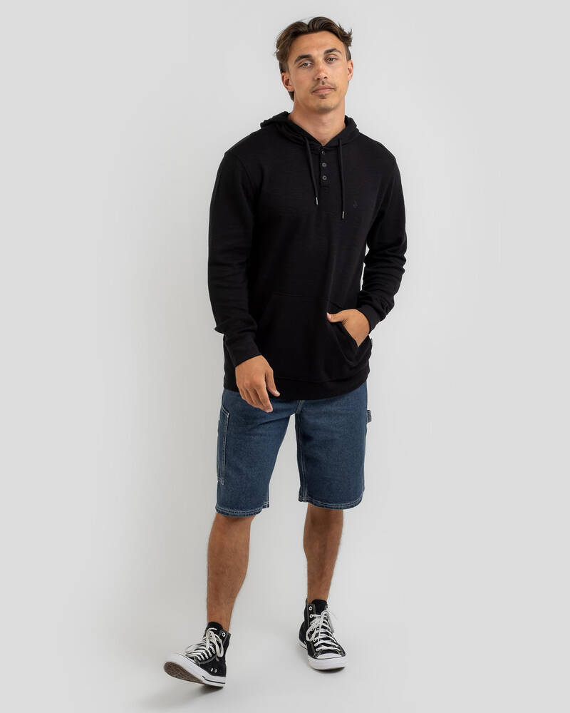 Volcom Murph Thermal Long Sleeve Hooded T-Shirt for Mens