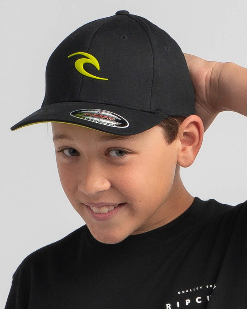Rip Curl Boys' Tepan Weld Flexfit Cap for Mens
