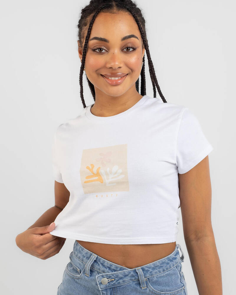 Rusty Atoll Baby Tee for Womens