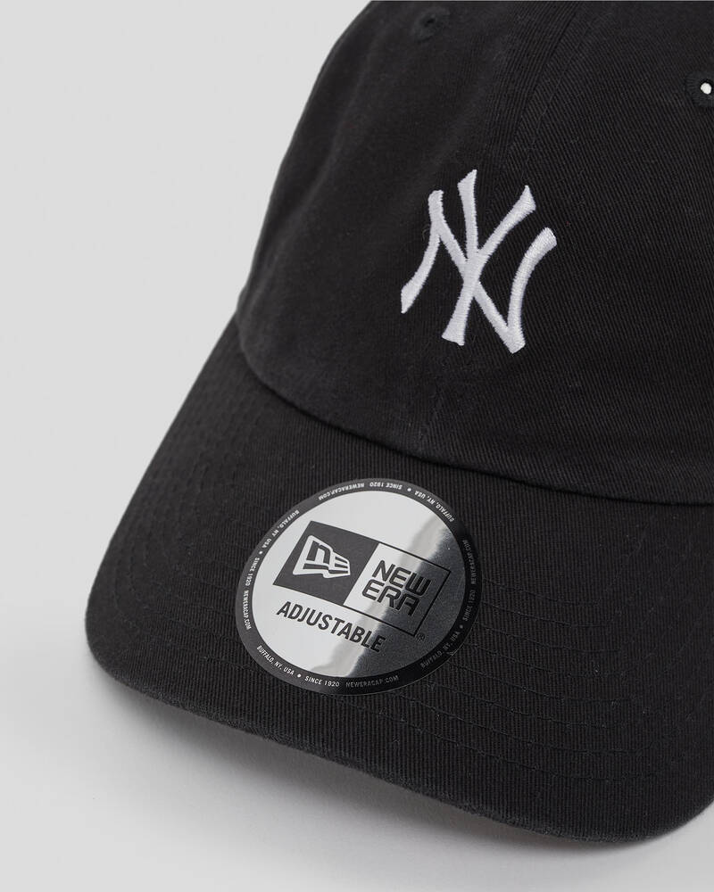 New Era New York Yankees Black MIDI Logo Cap for Mens