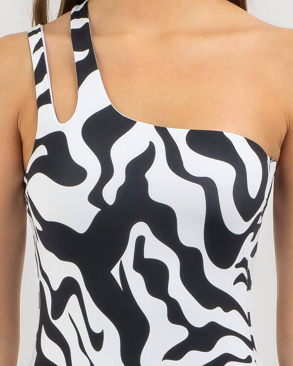 Kaiami Alfie One Shoulder One Piece Swimsuit for Womens