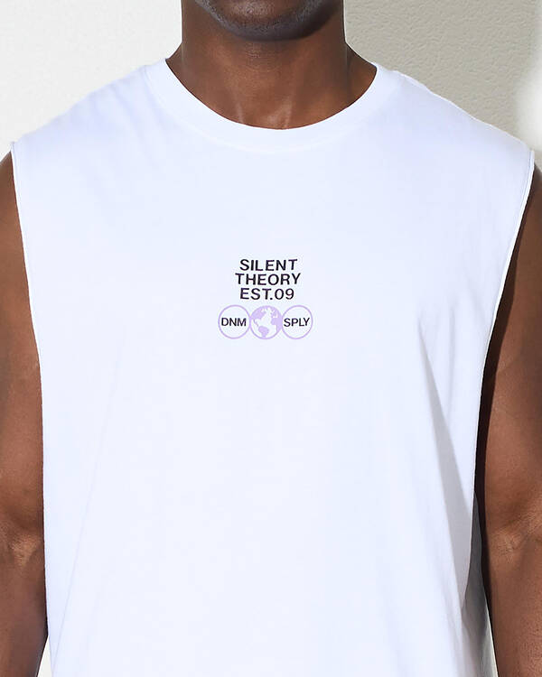 Silent Theory Registered Muscle Tank for Mens