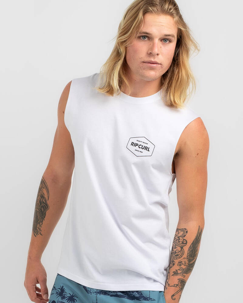 Rip Curl Stapler Muscle Tank for Mens