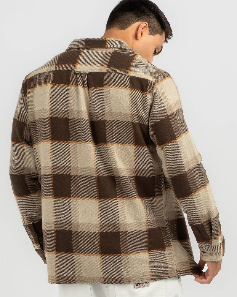 Quiksilver New Seeker Long Sleeve Flannel for Mens