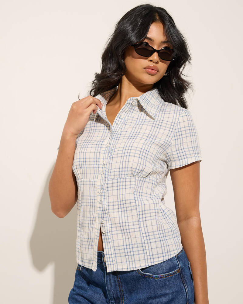 Mooloola Carrie Short Sleeve Shirt for Womens