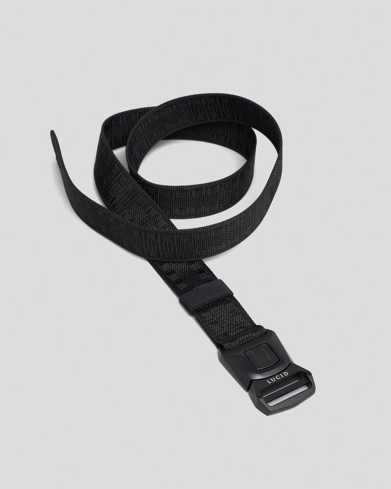 Lucid Seatbelt Buckle Web Belt for Mens