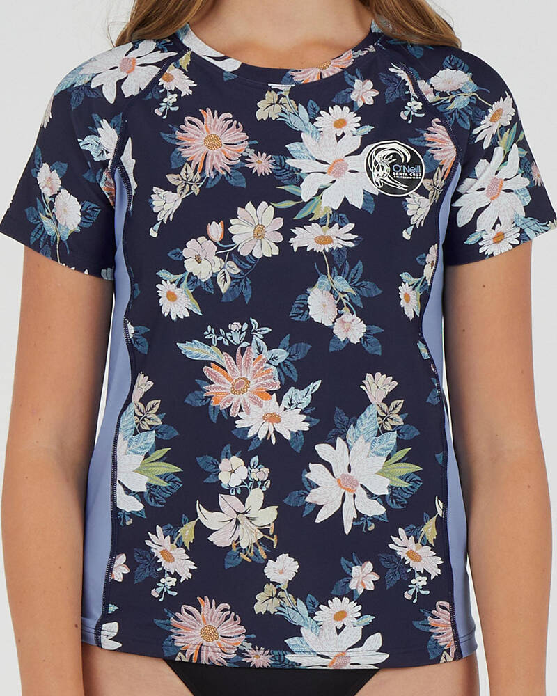 O'Neill Girls' Short Sleeve Rash Vest for Womens