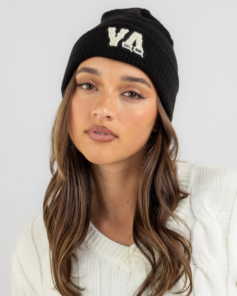 RVCA Patched Beanie for Womens